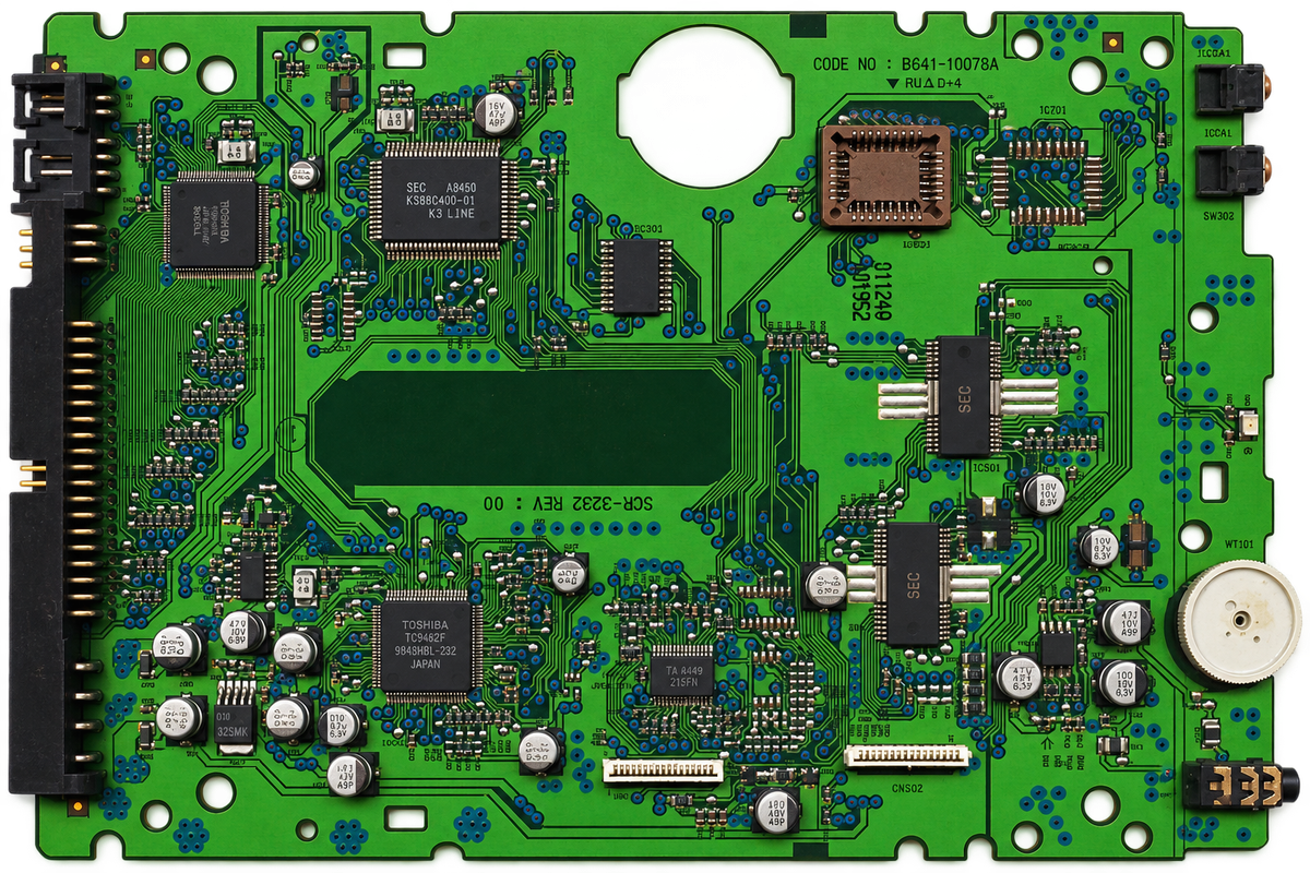 Плата от CD-ROM — внешний вид прибора