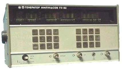 Г5-82 — внешний вид прибора