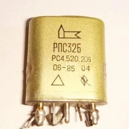 Реле РПС32 — год: до 92 Паспорт: 201-208 — внешний вид прибора